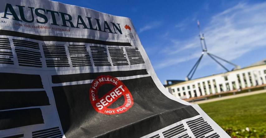 Australski listovi prosvjeduju protiv cenzure, objavili zacrnjene naslovnice